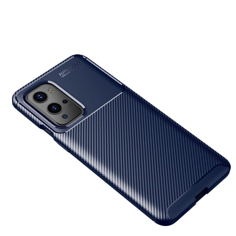 Hoesje voor OnePlus 9 Pro Koolstofvezeleffect