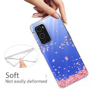 Hoesje voor OnePlus 9 Pro Roze Bloemen