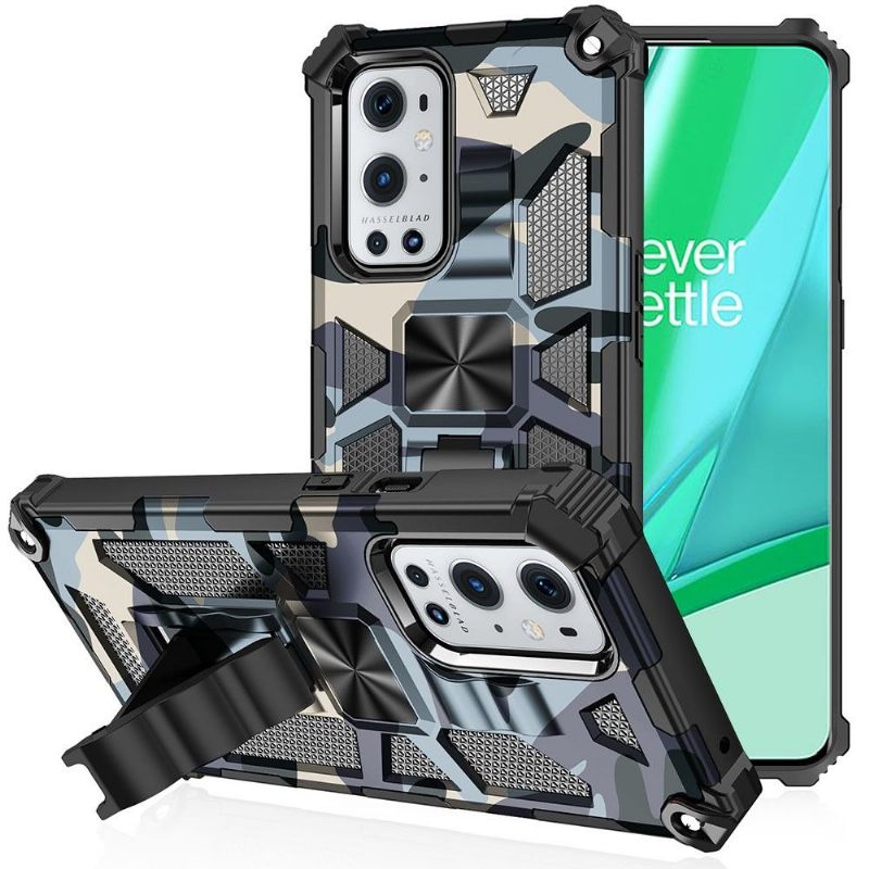 Telefoonhoesje voor OnePlus 9 Pro Ondersteuningsfunctie Voor Militaire Camouflage