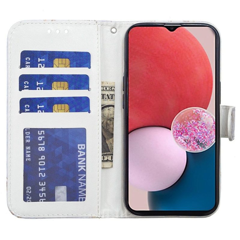 Folio-hoesje voor Samsung Galaxy A13 4G Ananas