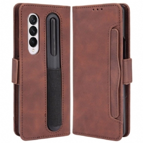 Flip Case voor Samsung Galaxy Z Fold 4 Spionage Met Penopslag