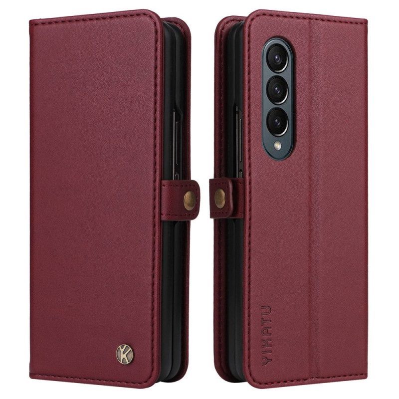 Folio-hoesje voor Samsung Galaxy Z Fold 4 Yikatu Yk-001