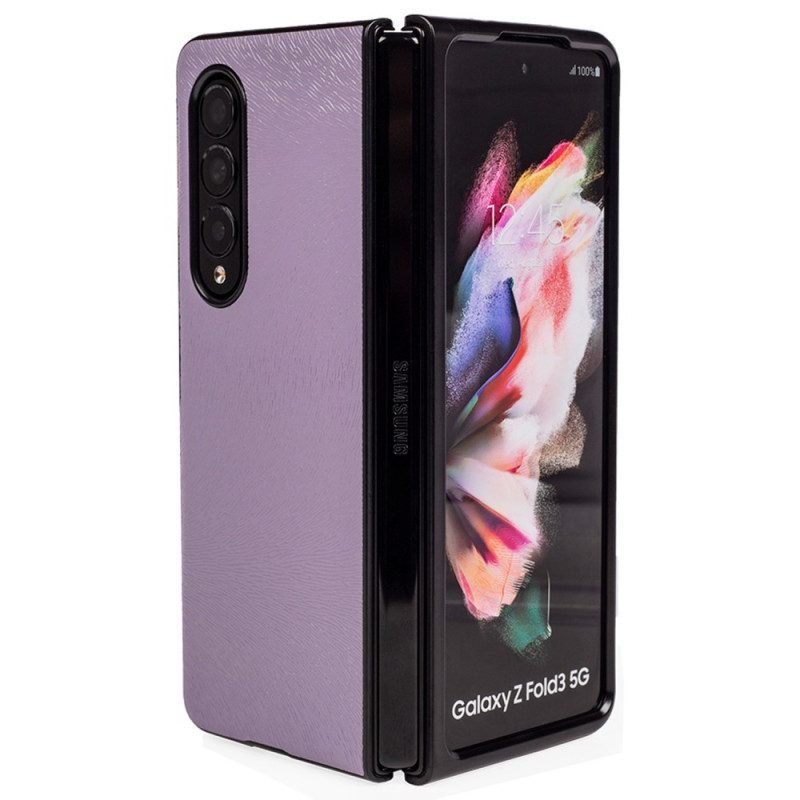 Hoesje voor Samsung Galaxy Z Fold 4 Reliëf Bont