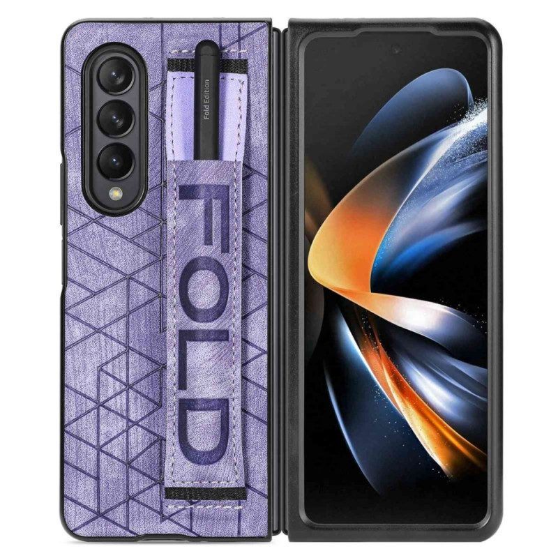 Hoesje voor Samsung Galaxy Z Fold 4 Suzanne Stylus Houder