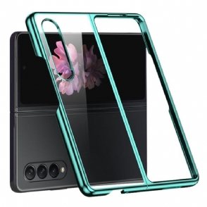 Hoesje voor Samsung Galaxy Z Fold 4 Transparant Metaal