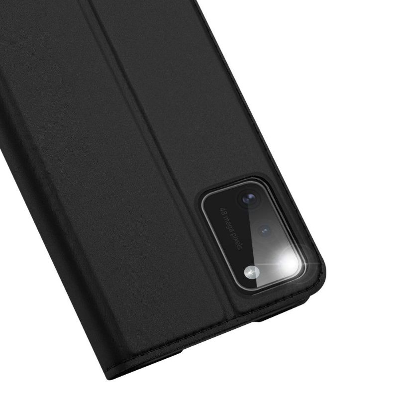 Flip Case voor Samsung Galaxy A41 Satijnen Coating