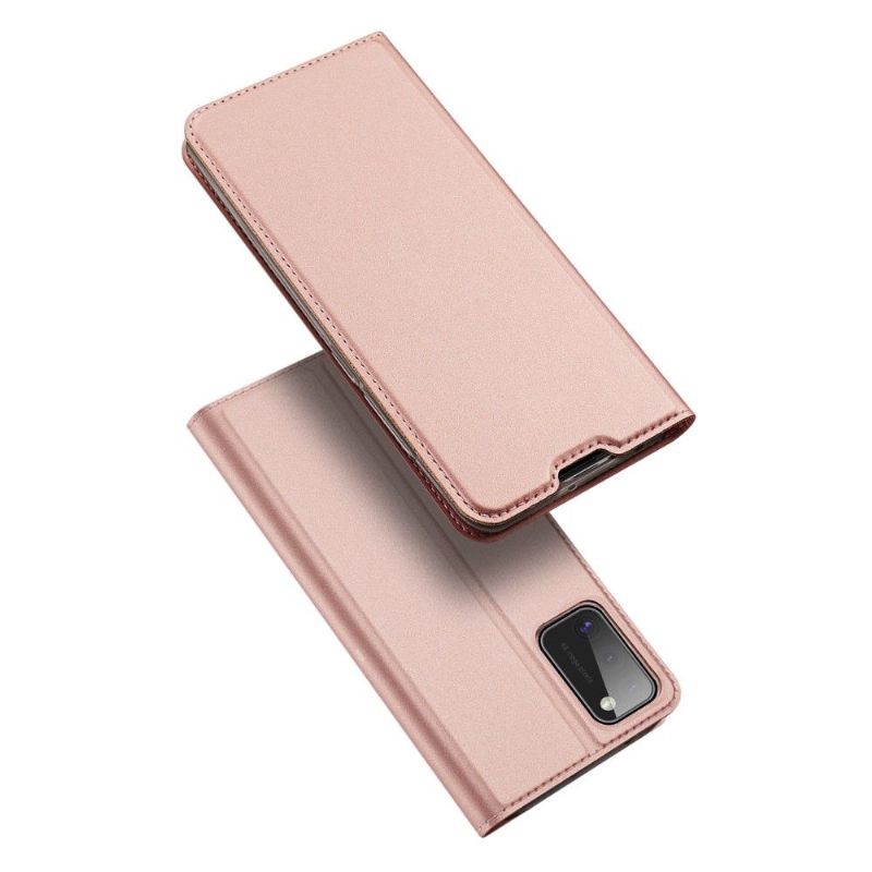 Flip Case voor Samsung Galaxy A41 Satijnen Coating