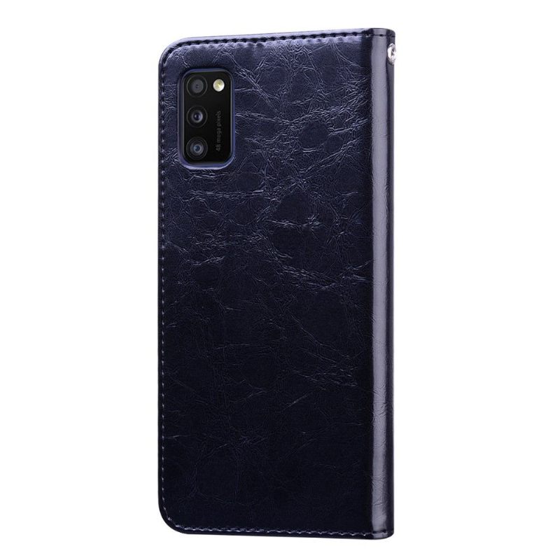 Folio-hoesje voor Samsung Galaxy A41 Anti-fall Luxe Vintage