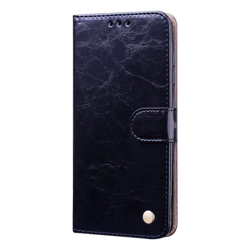 Folio-hoesje voor Samsung Galaxy A41 Anti-fall Luxe Vintage