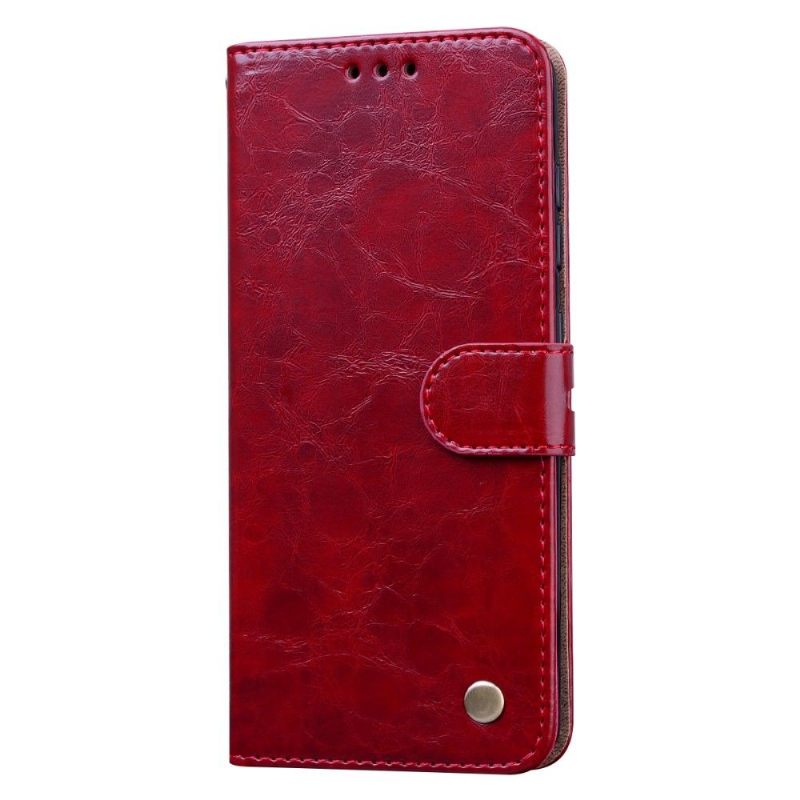 Folio-hoesje voor Samsung Galaxy A41 Anti-fall Luxe Vintage