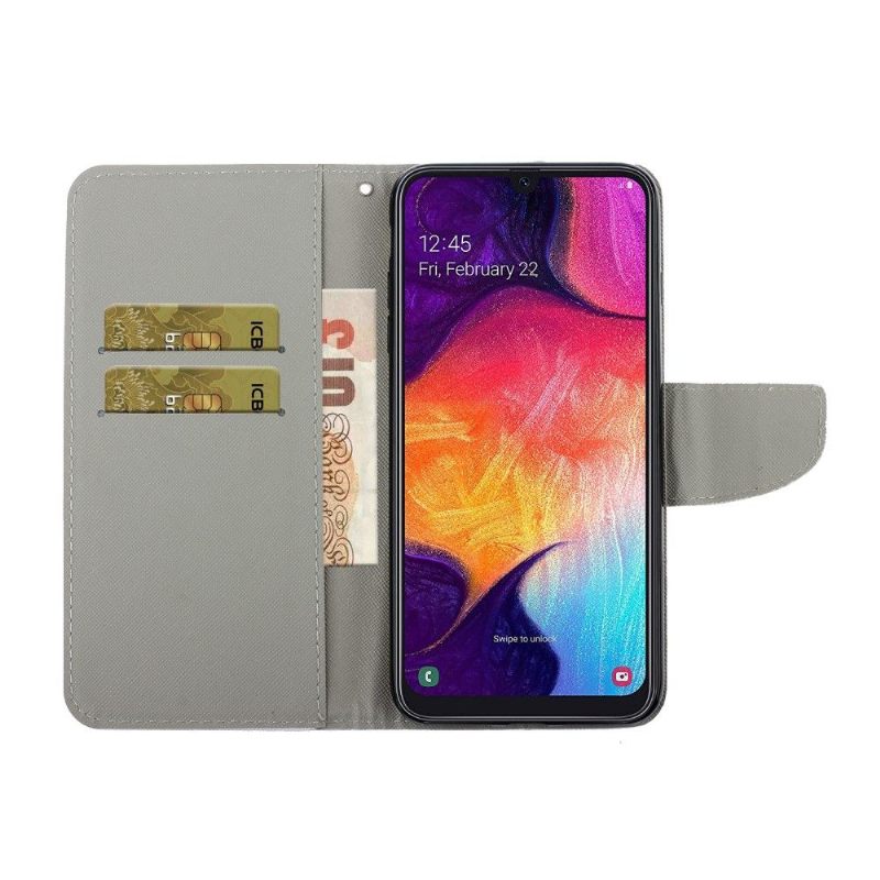 Folio-hoesje voor Samsung Galaxy A41 Daisy