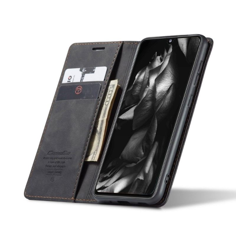 Folio-hoesje voor Samsung Galaxy A41 Golia's Met Leereffect