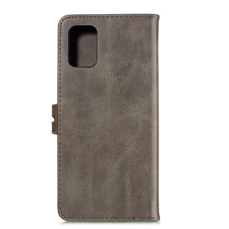 Folio-hoesje voor Samsung Galaxy A41 Kitten Met Mat Leereffect