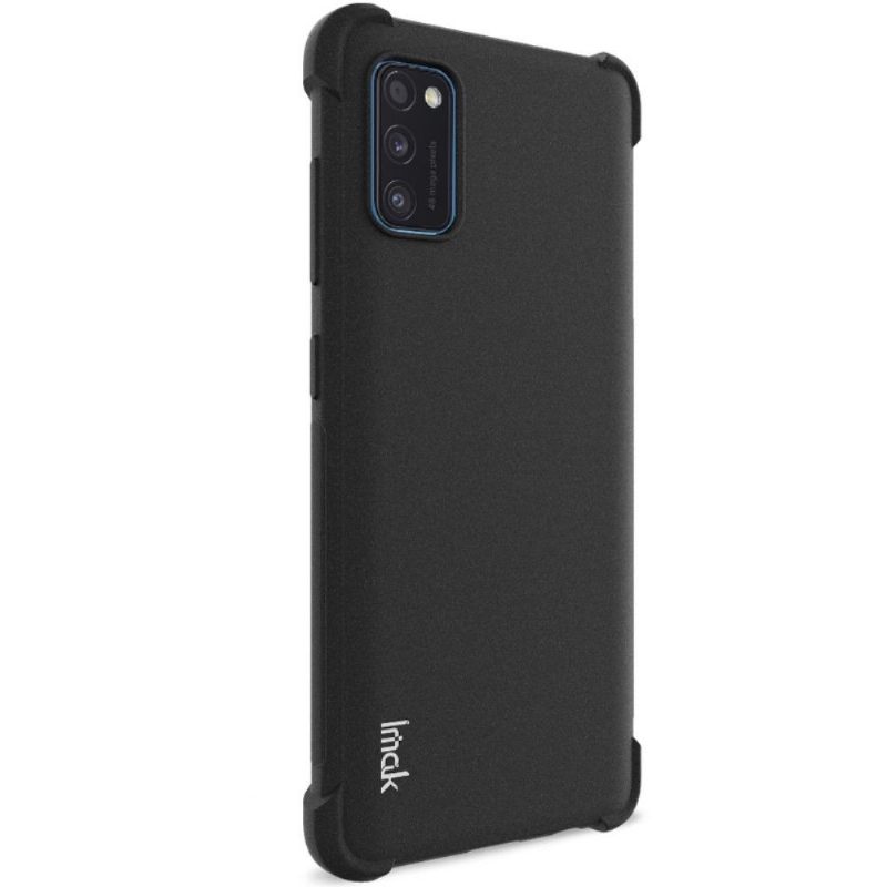 Telefoonhoesje voor Samsung Galaxy A41 Bescherming Klasse Protect - Mat Zwart