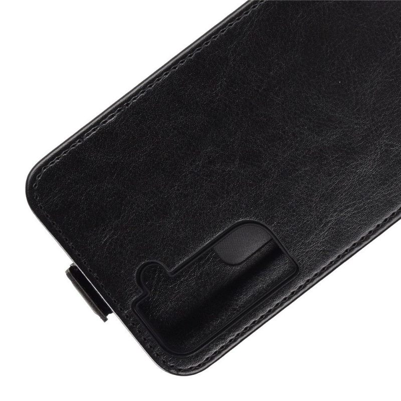 Flip Case voor Samsung Galaxy S21 5G Folio-hoesje Kunstleer Verticaal