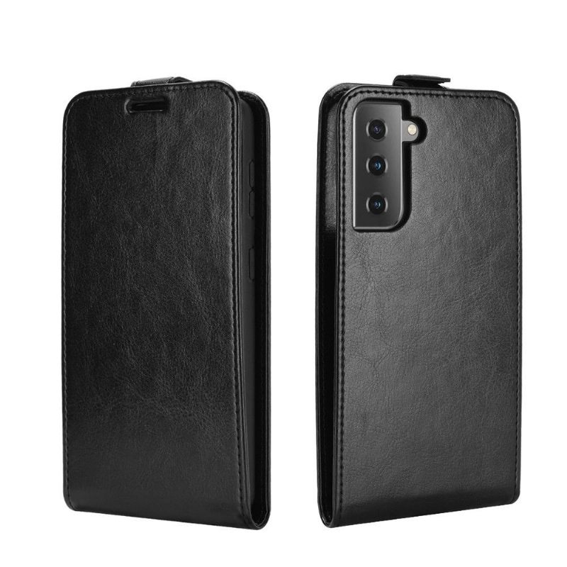 Flip Case voor Samsung Galaxy S21 5G Folio-hoesje Kunstleer Verticaal