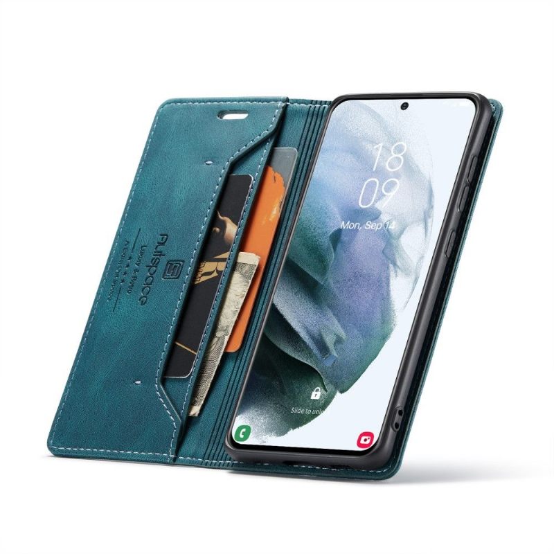 Folio-hoesje voor Samsung Galaxy S21 5G Autspace Kunstleer