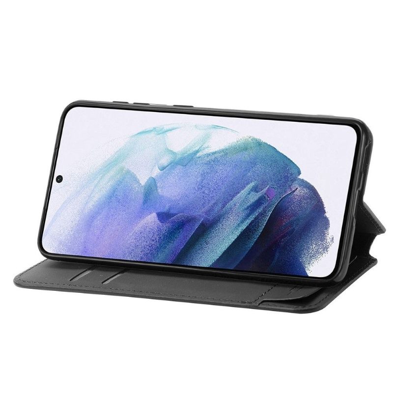 Folio-hoesje voor Samsung Galaxy S21 5G Gekleurde Schaalstijl