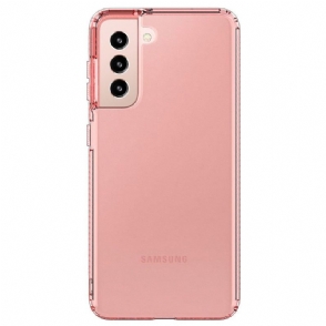 Hoesje voor Samsung Galaxy S21 5G Anti-fall Halftransparant Zacht