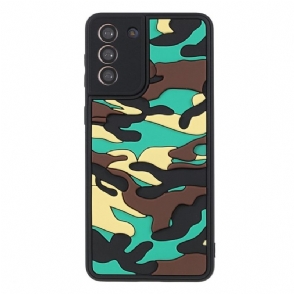 Hoesje voor Samsung Galaxy S21 5G Anti-fall Robuuste Militaire Camouflage