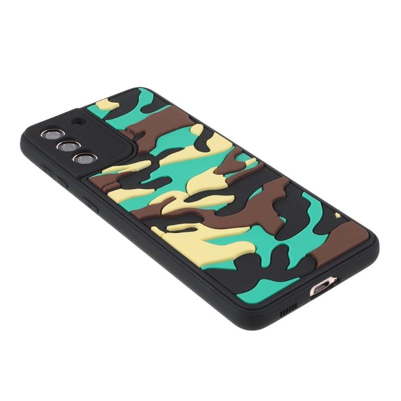 Hoesje voor Samsung Galaxy S21 5G Anti-fall Robuuste Militaire Camouflage