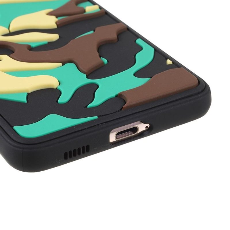 Hoesje voor Samsung Galaxy S21 5G Anti-fall Robuuste Militaire Camouflage