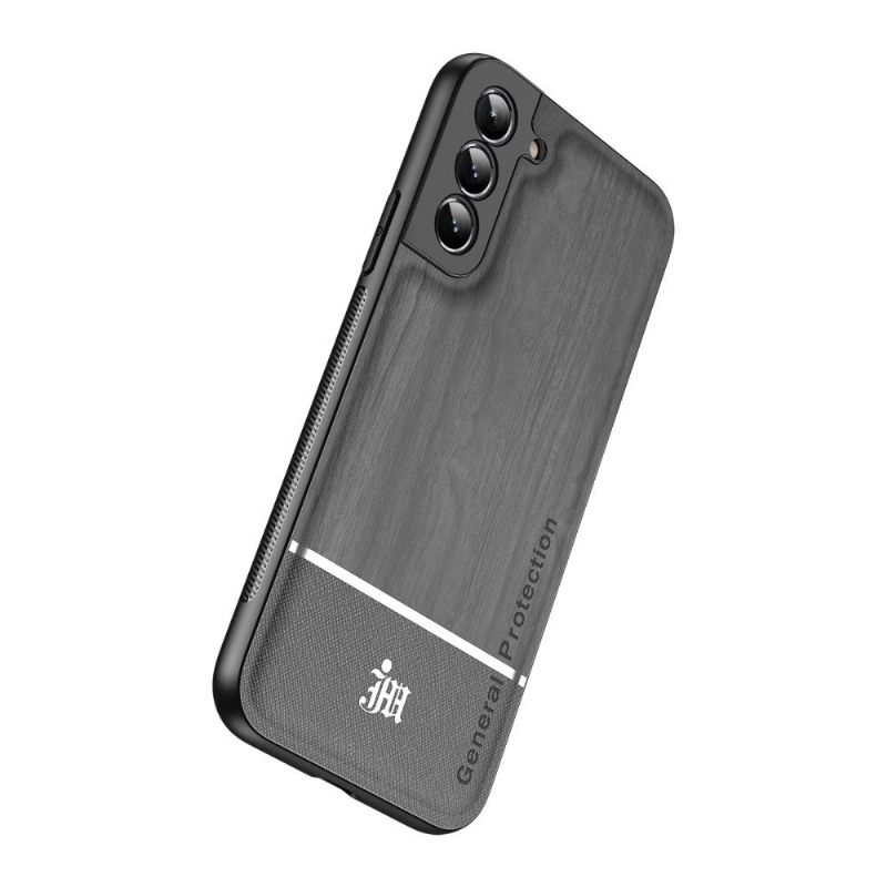 Hoesje voor Samsung Galaxy S21 5G Chique Stijl Hout