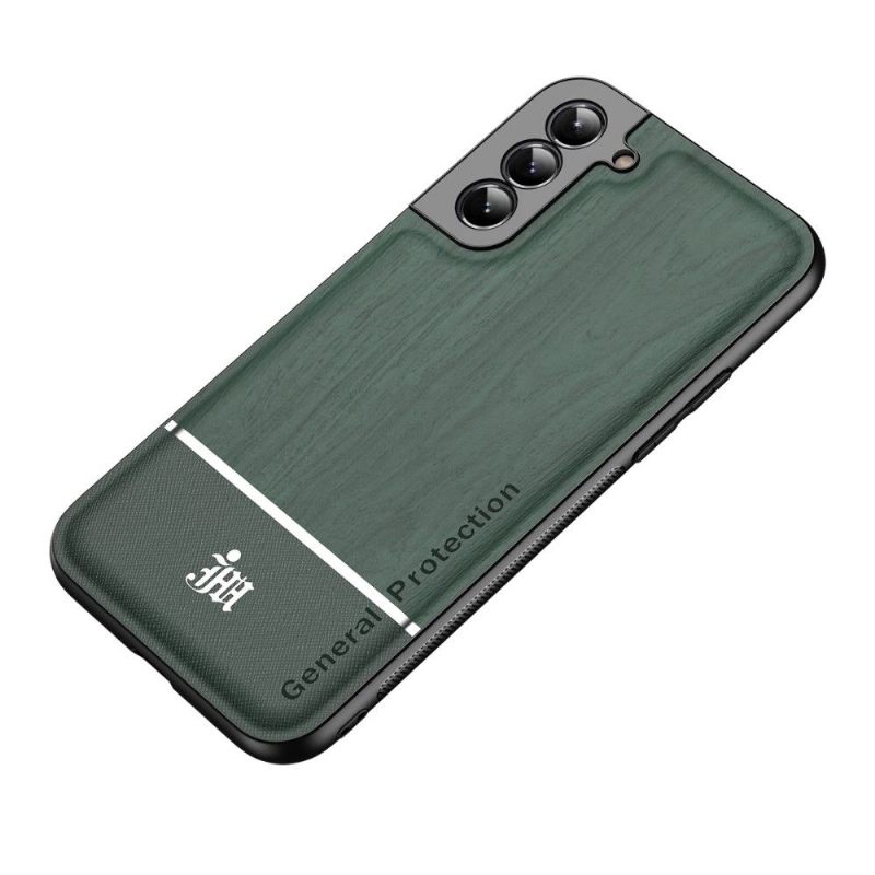 Hoesje voor Samsung Galaxy S21 5G Chique Stijl Hout