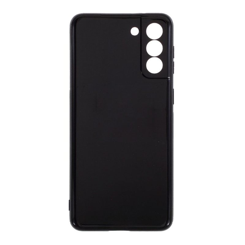 Hoesje voor Samsung Galaxy S21 5G Koolstofvezelcoating