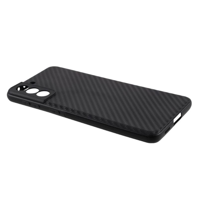 Hoesje voor Samsung Galaxy S21 5G Koolstofvezelcoating