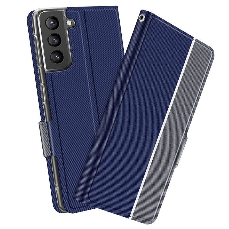 Leren Hoesje voor Samsung Galaxy S21 5G Victoria-stijl Leer