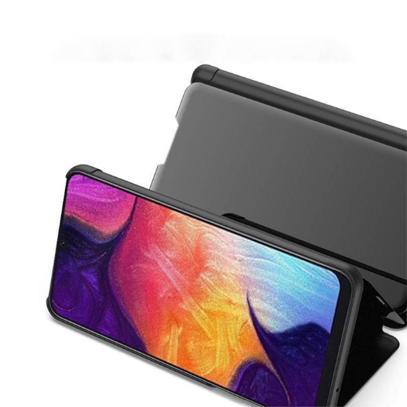 Telefoonhoesje voor Samsung Galaxy S21 5G Folio-hoesje Spiegeleffect