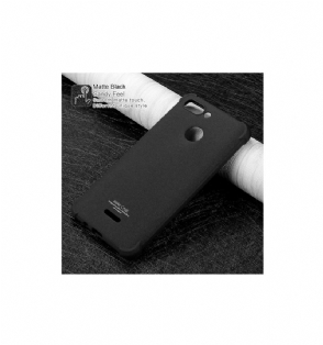 Hoesje voor Xiaomi Redmi 6 + Beschermfolie - Mat Zwart