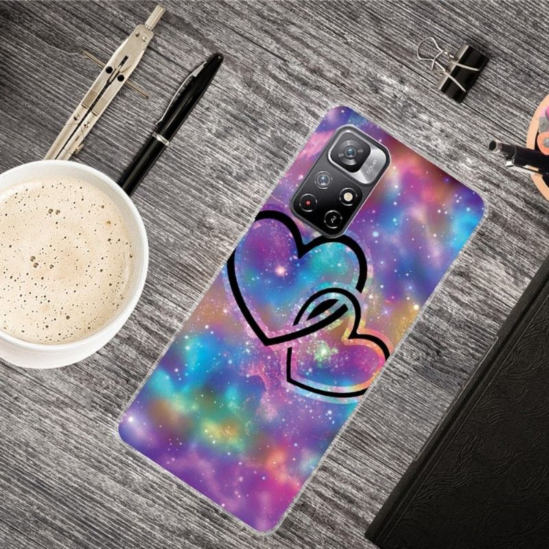 Hoesje voor Poco M4 Pro 5G Harten