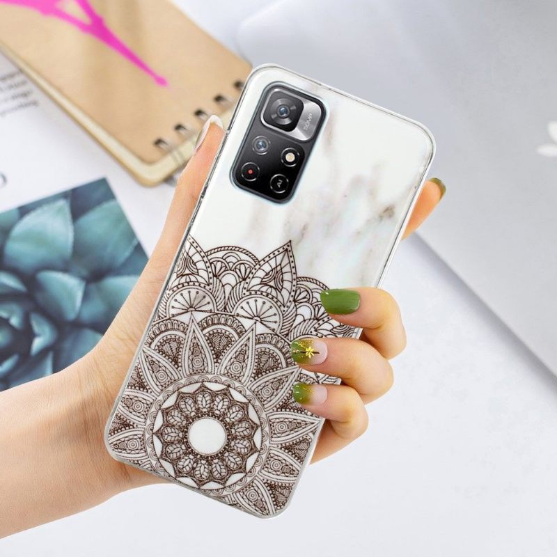 Hoesje voor Poco M4 Pro 5G Marmeren Mandala