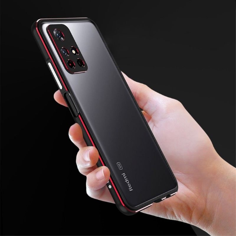 Telefoonhoesje voor Poco M4 Pro 5G Aluminium Bumper