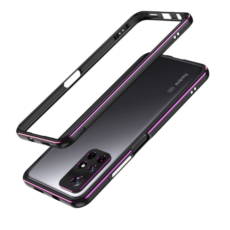 Telefoonhoesje voor Poco M4 Pro 5G Aluminium Bumper