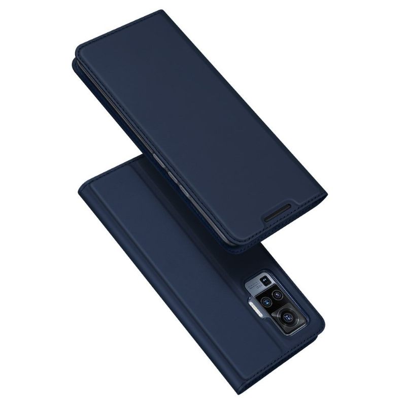 Cover voor Vivo X51 5G Zakelijk Satijneffect