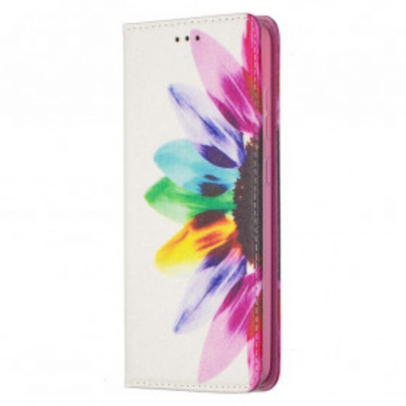 Bescherming Hoesje voor Samsung Galaxy A52 4G / A52 5G / A52s 5G Folio-hoesje Waterverf Bloem