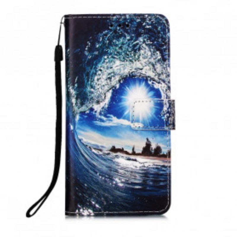 Folio-hoesje voor Samsung Galaxy A52 4G / A52 5G / A52s 5G Houdt Van De Golf