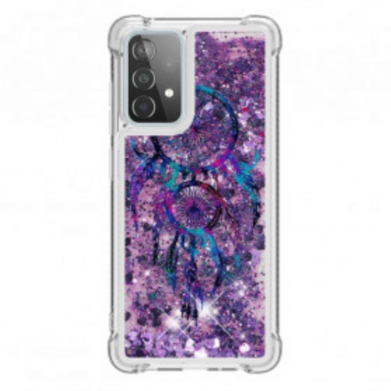 Hoesje voor Samsung Galaxy A52 4G / A52 5G / A52s 5G Glitter Dromenvanger