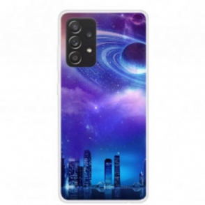 Hoesje voor Samsung Galaxy A52 4G / A52 5G / A52s 5G Siliconen Stad