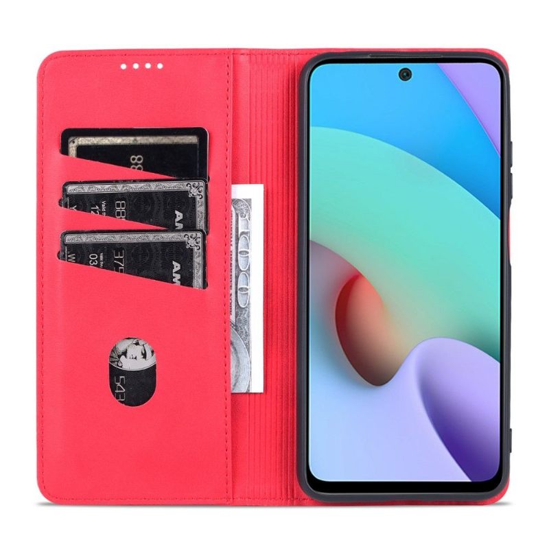 Cover voor Xiaomi Redmi 10 Portemonnee Leren Azns Kunstleer