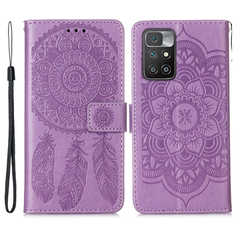 Folio-hoesje voor Xiaomi Redmi 10 Dromenvanger-mandala