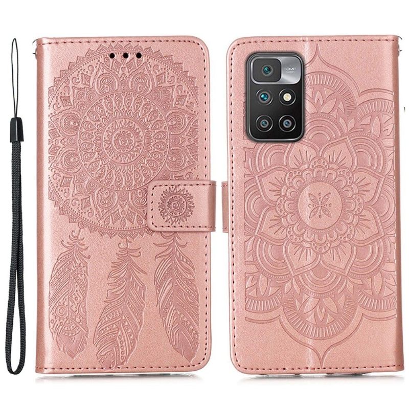 Folio-hoesje voor Xiaomi Redmi 10 Dromenvanger-mandala