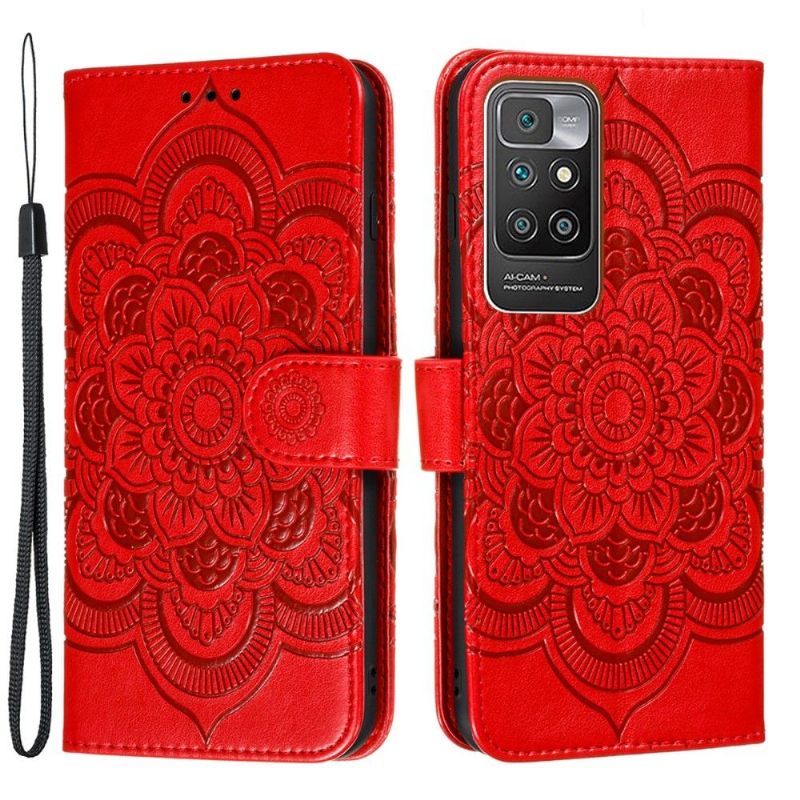 Folio-hoesje voor Xiaomi Redmi 10 Enkele Mandala