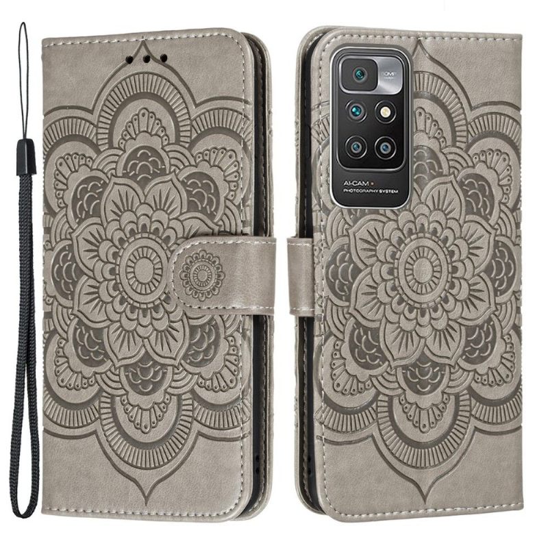 Folio-hoesje voor Xiaomi Redmi 10 Enkele Mandala