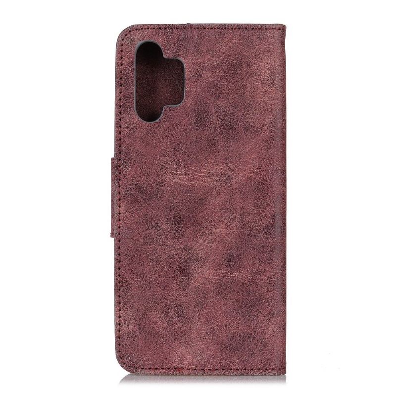 Case voor Samsung Galaxy A32 4G Edouard In Vintage Kunstleer