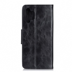 Cover voor Samsung Galaxy A32 4G Edouard Kunstleer