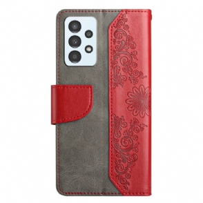 Cover voor Samsung Galaxy A32 4G Folio-hoesje Vlinder